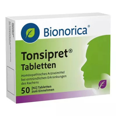 TONSIPRET Tablety, 50 ks TONSIPRET Tablety, 50 ks