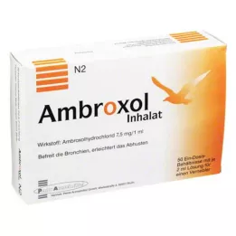 AMBROXOL Inhalačný roztok pre rozprašovač, 50X2 ml