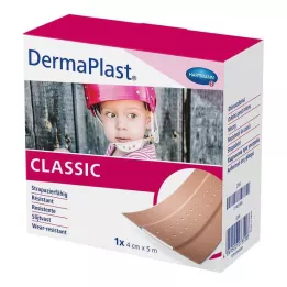 DERMAPLAST CLASSIC Sadra na rany 4 cmx5 m, 1 ks
