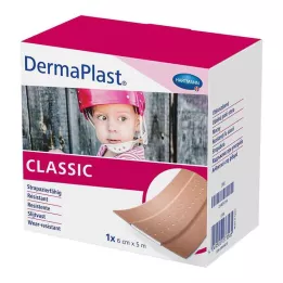 DERMAPLAST CLASSIC Omietka na rany 6 cmx5 m, 1 kus