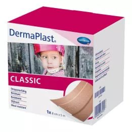 DERMAPLAST CLASSIC Sadra na rany 8 cmx5 m, 1 ks