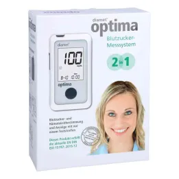 Diamet optima systém na meranie hladiny glukózy v krvi 2v1 (1 kus)