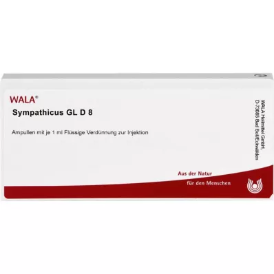 SYMPATHICUS GL D 8 ampuliek, 10X1 ml