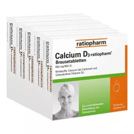 CALCIUM D3-ratiopharm šumivé tablety, 100 ks