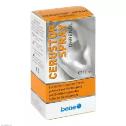 CERUSTOP Ušný olej v spreji, 10 ml