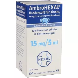 AMBROHEXAL Sirup proti kašľu pre deti, 100 ml