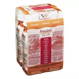 FRESUBIN ENERGY DRINK Fľaša na pitie s jahodami, 4X200 ml