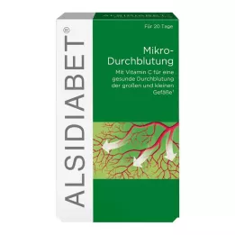 ALSIDIABET Diabetické mikrocirkulačné kapsuly, 60 ks