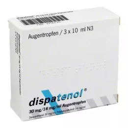 DISPATENOL Očné kvapky, 3x10 ml
