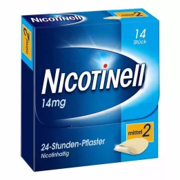 NICOTINELL 14 mg/24-hodinová náplasť 35 mg, 14 ks