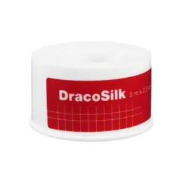Dracosilk rolka omietky 5m x 2,5 cm, 1 kus