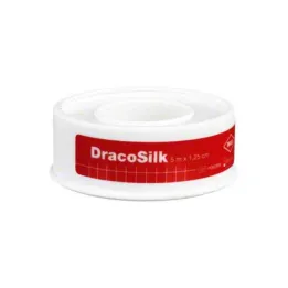 Dracosilk rolka omietky 5m x 1,25 cm, 1 kus