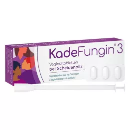 KADEFUNGIN 3 vaginálne tablety, 3 ks