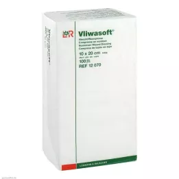 VLIWASOFT Obklady z netkanej textílie 10x20 cm nesterilné 4l., 100 ks
