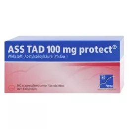 ASS TAD 100 mg protect gastrorezistentné filmom obalené tablety, 100 ks
