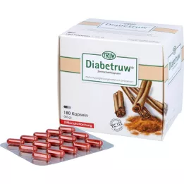 DIABETRUW Škoricové kapsuly, 180 ks