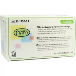 INSULINPUMPEN Zásobník 3 ml, 25 ks