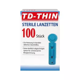 GLUCO TEST Lancety, 100 ks