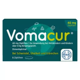 VOMACUR 40 čapíkov, 5 ks