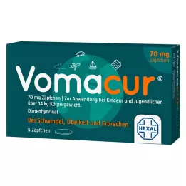 VOMACUR 70 čapíkov, 5 ks