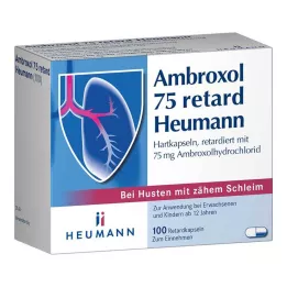 AMBROXOL 75 kapsúl retard Heumann, 100 ks