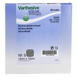 VARIHESIVE extra tenký 15x15 cm HKV hydroaktívny, 5 ks