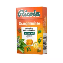 RICOLA o.Z.Box Pomarančové mätové bonbóny, 50 g