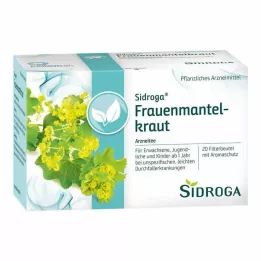SIDROGA Filtračné vrecúška na čaj Ladys Mantle, 20X1,0 g