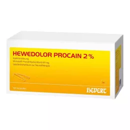 HEWEDOLOR Prokaín 2% ampulky, 100 ks