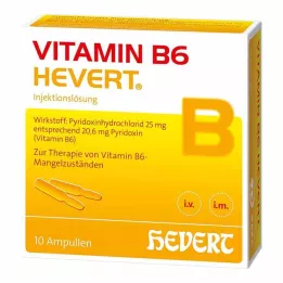 VITAMIN B6 HEVERT Ampulky, 10X2 ml