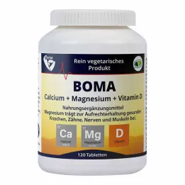 Vápnik Horčík Vitamín D Tablety, 120 ks