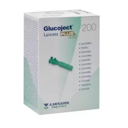 GLUCOJECT Lancety PLUS 33 G, 200 ks