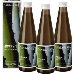ALOE VERA SAFT 100% organické ekonomické balenie, 3X330 ml