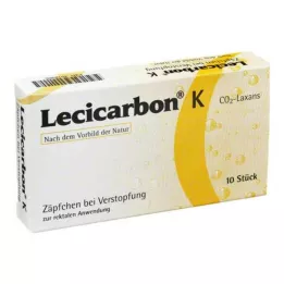 LECICARBON K CO2 Laxans detské čapíky, 10 ks