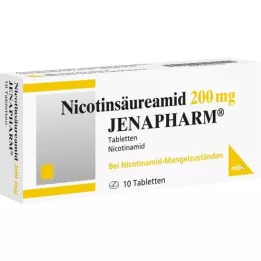 NICOTINSÄUREAMID 200 mg tablety Jenapharm, 10 ks