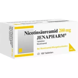 NICOTINSÄUREAMID 200 mg tablety Jenapharm, 100 ks