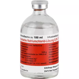 ISOTONISCHE NaCl roztok 0,9 % Eifelfango, 20 x 100 ml