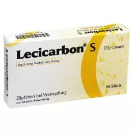 LECICARBON S CO2 Laxans čapíky, 10 ks