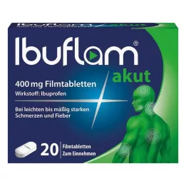 IBUFLAM akútne 400 mg filmom obalené tablety, 20 ks