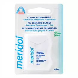 MERIDOL Flausch zubná niť voskovaná, 40 m