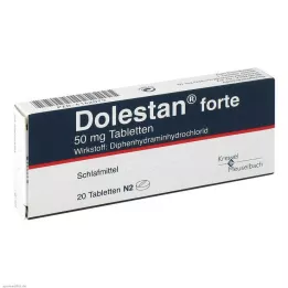 tabletyDOLESTAN forte, 20 ks
