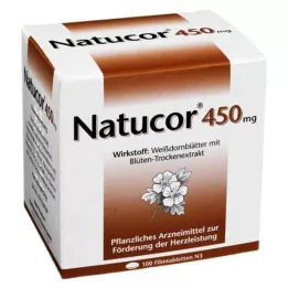 NATUCOR 450 mg filmom obalené tablety, 100 ks