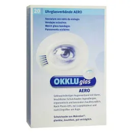 Asociácia skla hodiniek Occluglas Aero, 20 ks