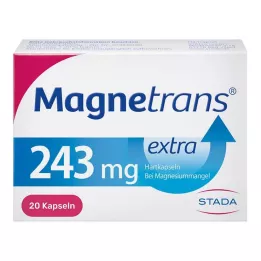 MAGNETRANS extra 243 mg tvrdé kapsuly, 20 ks