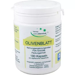 OLIVENBLATT-Kapsule Extract Vegi, 180 ks