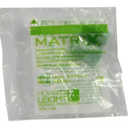 HOWARD Leight Matrix zelené štuple do uší, 2 ks