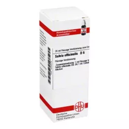 SALVIA OFFICINALIS D6 riedenie, 20 ml