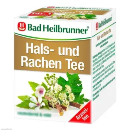 BAD HEILBRUNNER Filtračné vrecká na čaj na hrdlo a hrdlo, 8X1,75 g