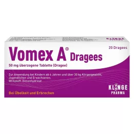 VOMEX A Dražé 50 mg obalené tablety, 20 ks