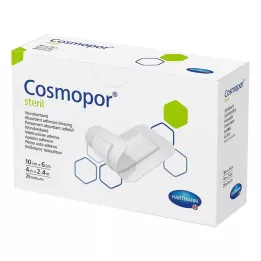 COSMOPOR sterilné krytie na rany 6x10 cm, 25 ks